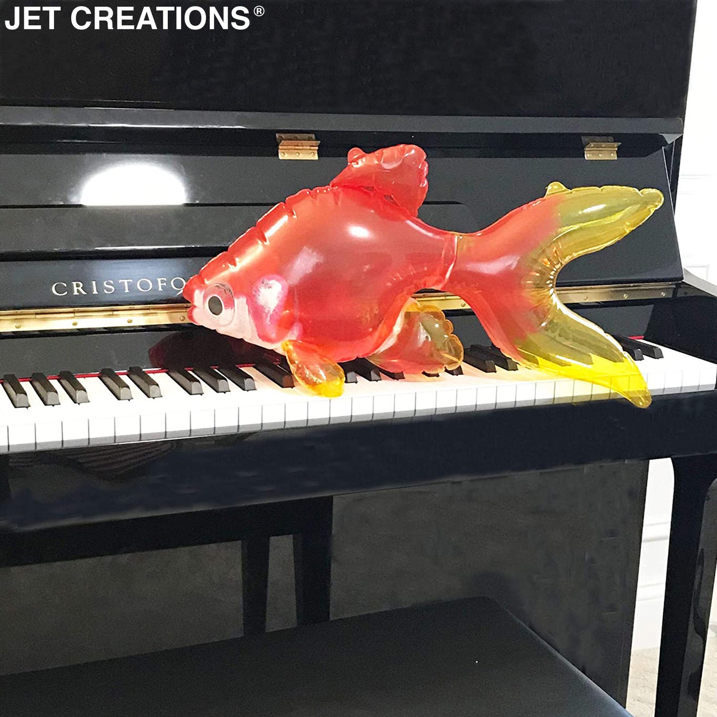 AN-GOLD4 20inch Goldfish - Decor