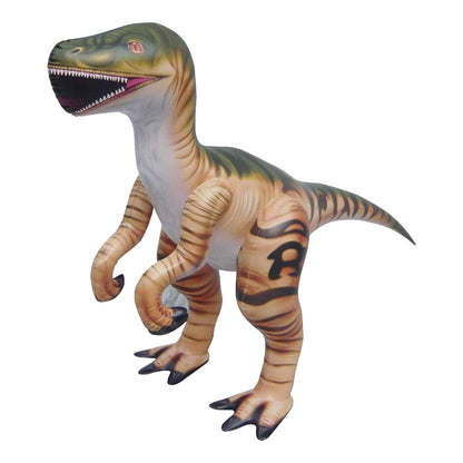 Dinosaur Collection Trex Brachiosaurus Triceratops Raptor and other Dinosaurs 7 piece, Size 37+ inch [JC-DINO7]