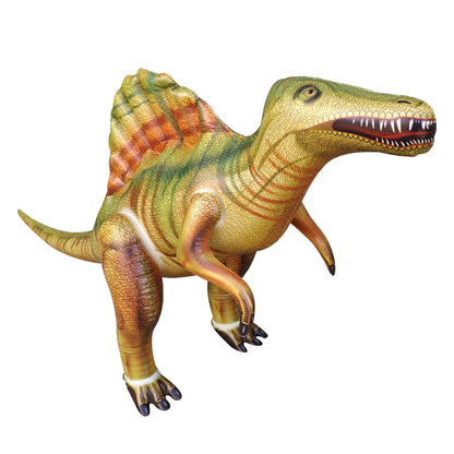 Dinosaur Collection Trex Brachiosaurus Triceratops Raptor and other Dinosaurs 7 piece, Size 37+ inch [JC-DINO7]