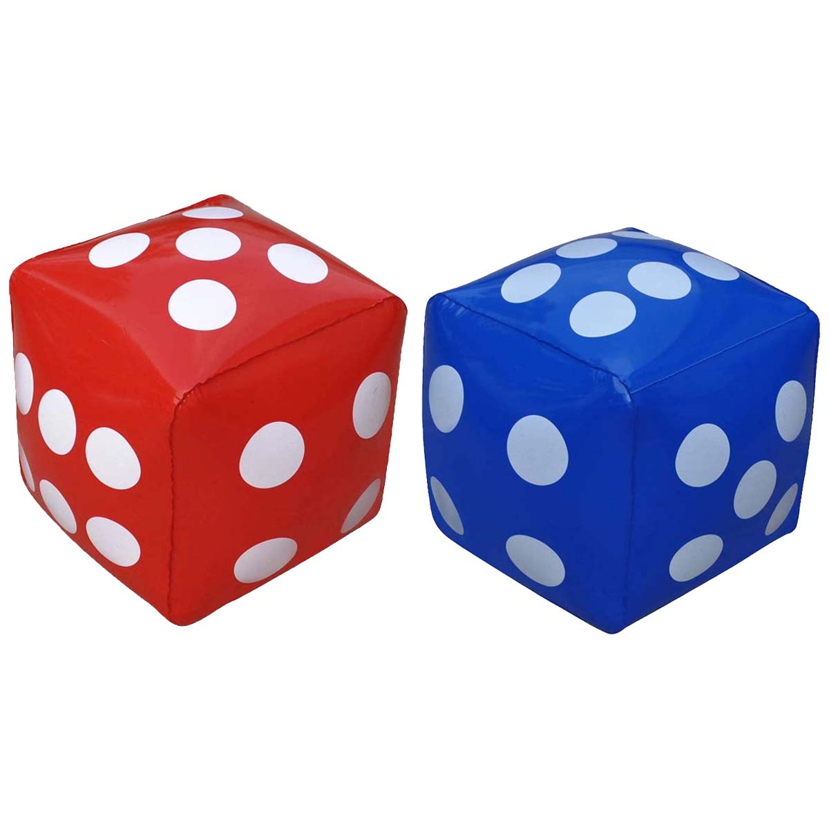 FUN-DICE2 12inch Red & Blue Dice