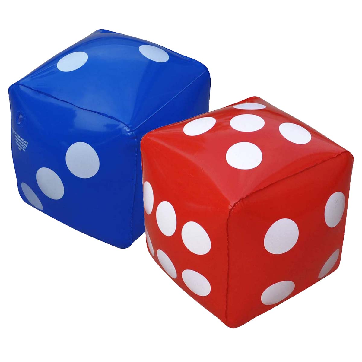 FUN-DICE2 12inch Red & Blue Dice