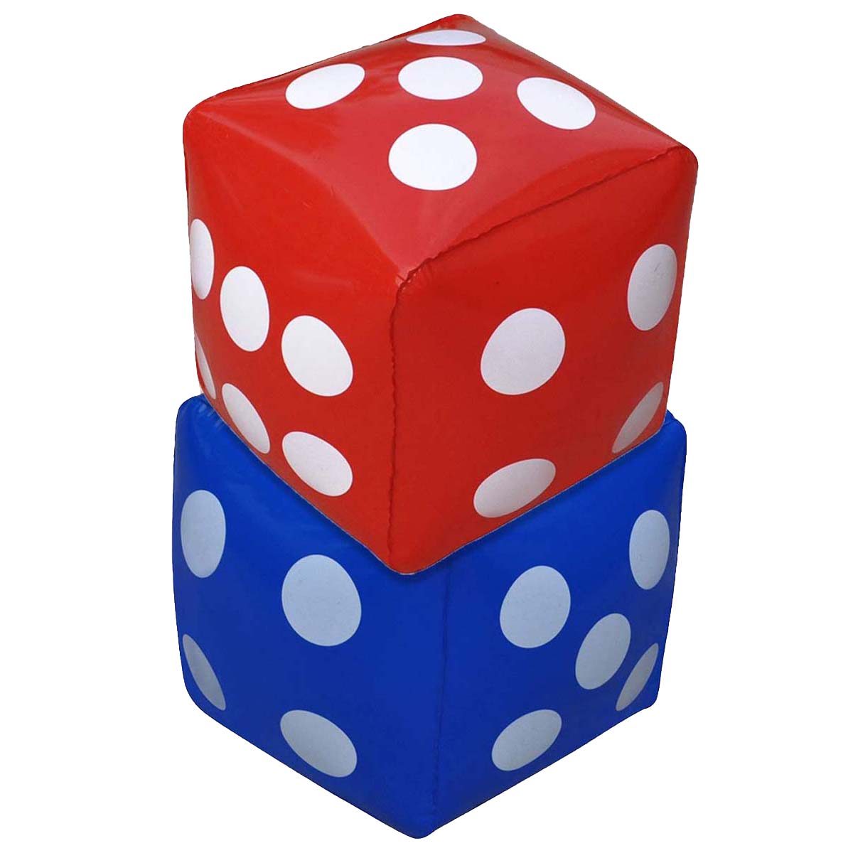 FUN-DICE2 12inch Red & Blue Dice