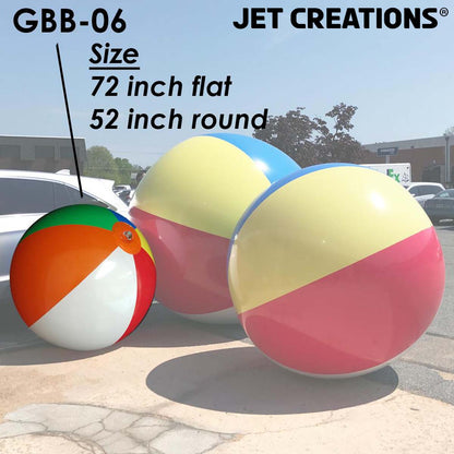 GBB-06 72 inch Jumbo Multi Color Beach Ball _Compare