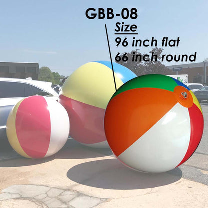 GBB-08 96inch Jumbo Multi Color Beach Ball _Compare