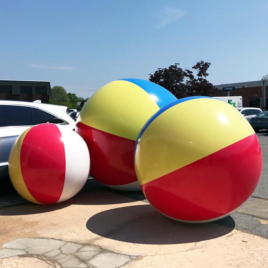 GBB-10 120inch Jumbo Multi Color Beach Ball _Decor