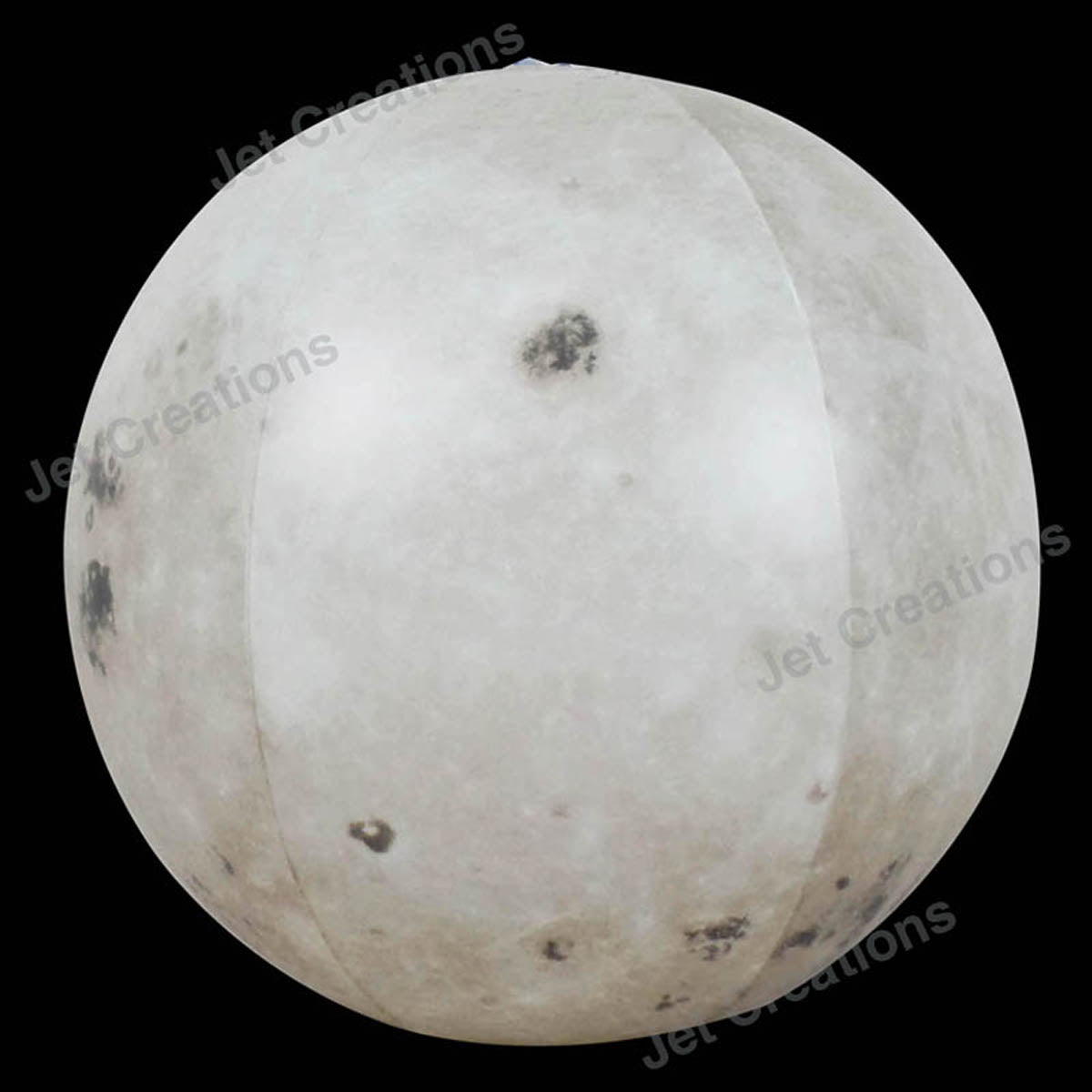 Inflatable Glow in the Dark Moon - 12 inch Dia.