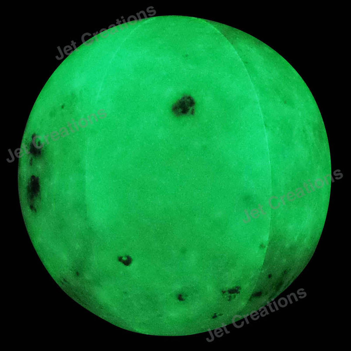 Inflatable Glow in the Dark Moon - 12 inch Dia.