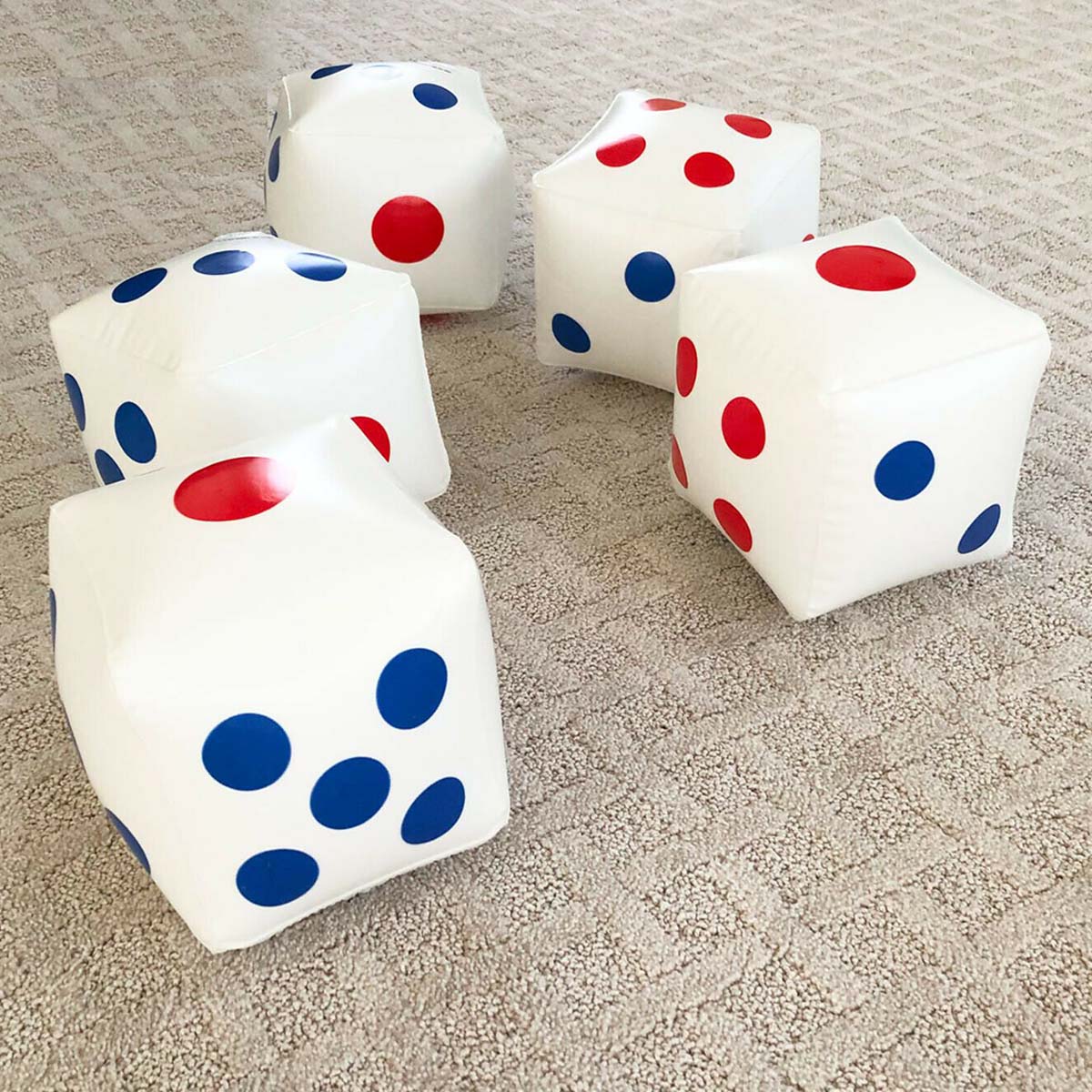 GTO-DICE6 5-Pack 6inch Dice _Decor