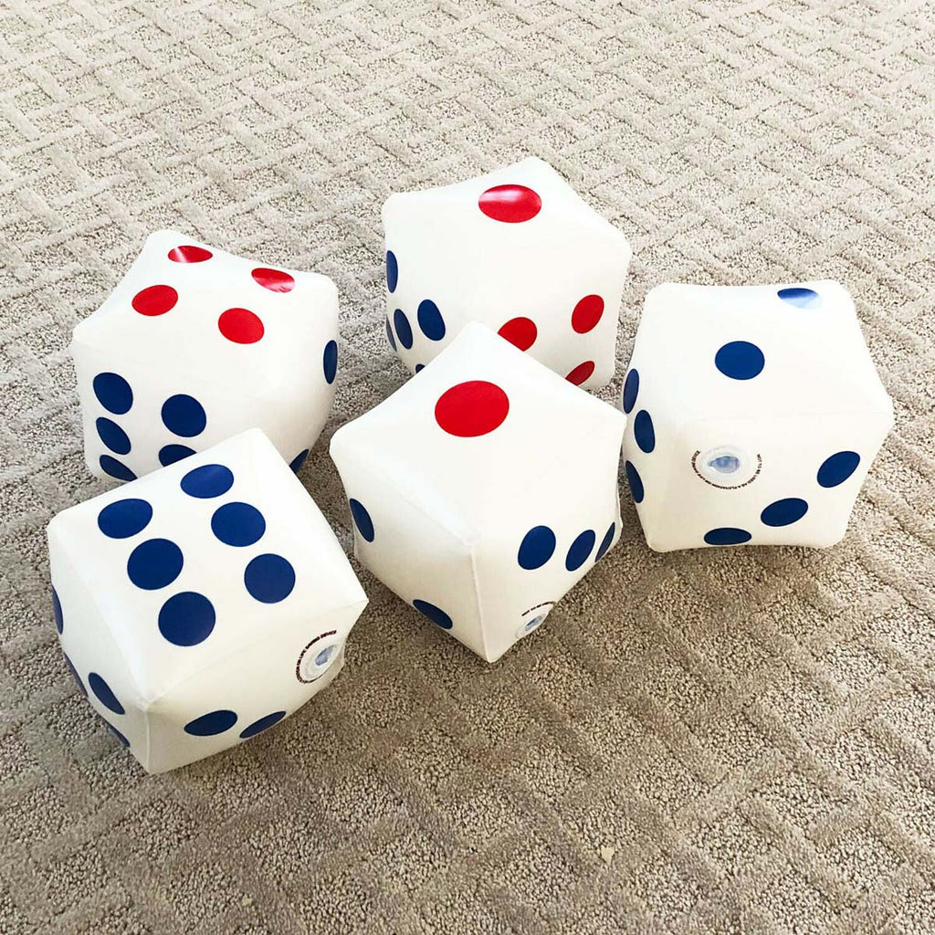 GTO-DICE6 5-Pack 6inch Dice _Decor