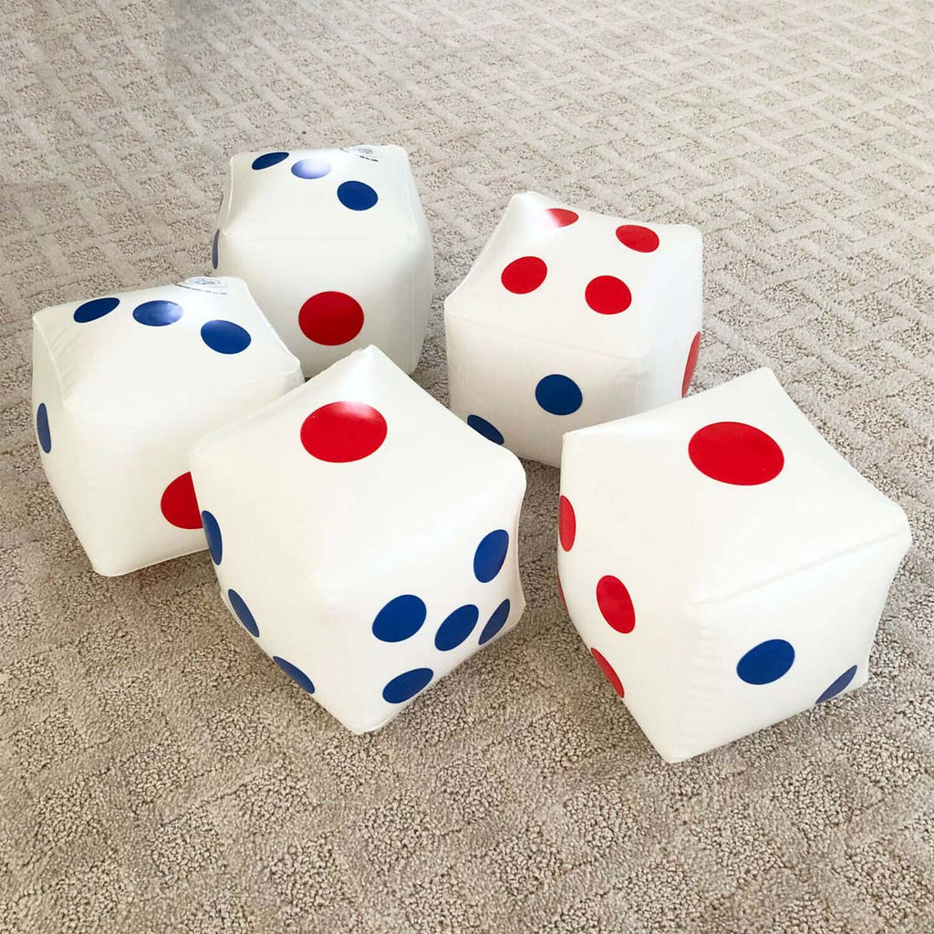 GTO-DICE6 5-Pack 6inch Dice _Decor