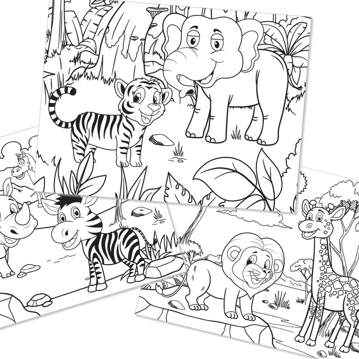 JC-CB002 Animals Coloring Books 