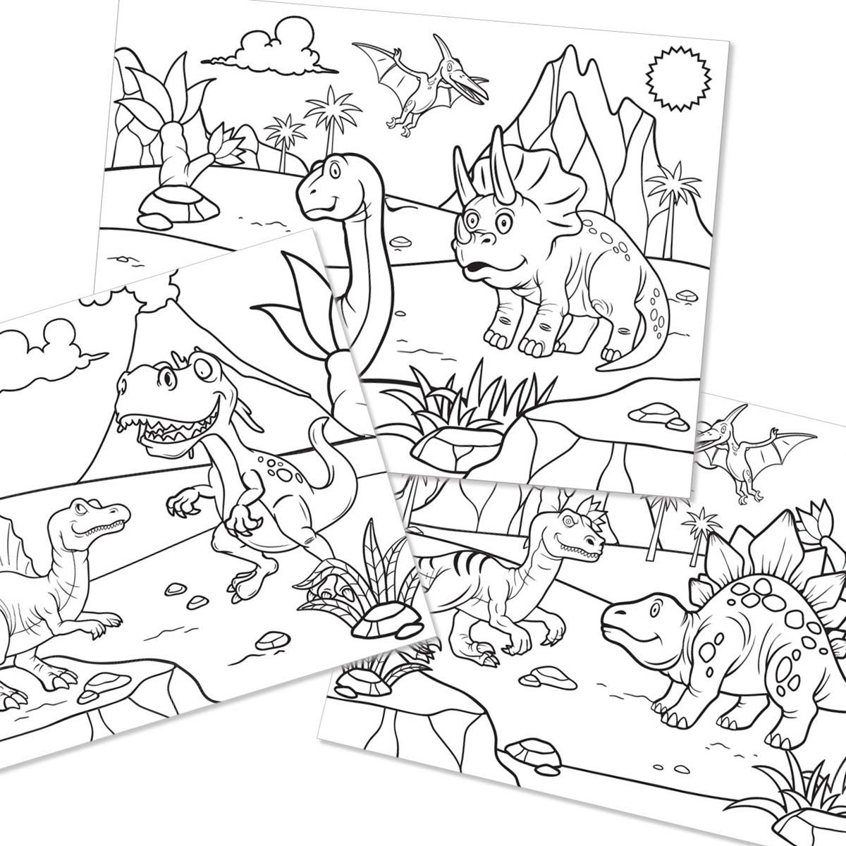 JC-CB002 Dinosaurs Coloring Books