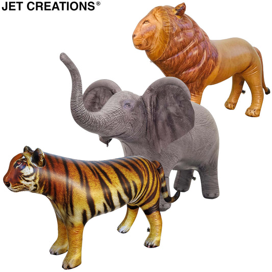 Lion Tiger Elephant 3-pk
