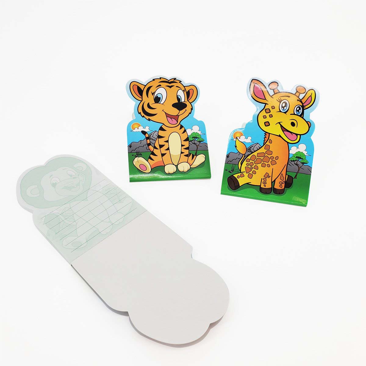 JC-MEMO3A Animals Notepad Cover Inside